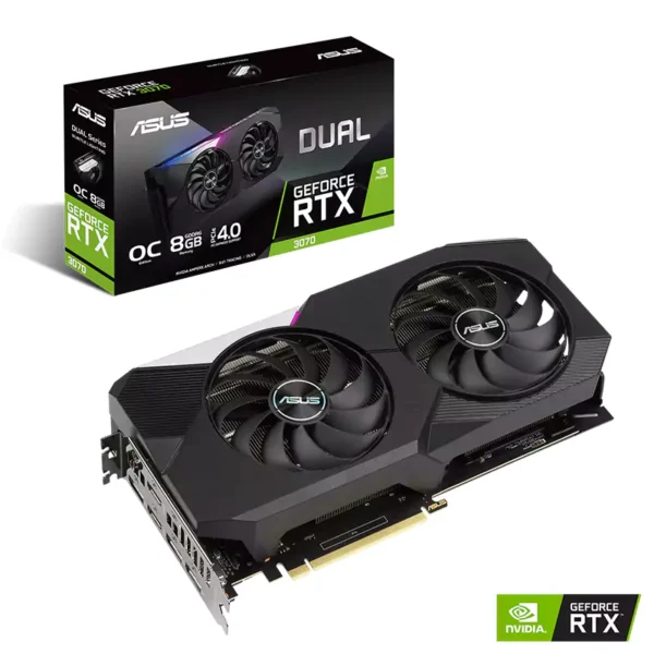 کارت گرافیک ایسوس مدل GeForce RTX 3070 OC Edition 8GB